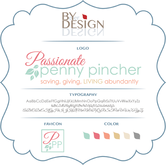 Passionate Penny Pincher Branding