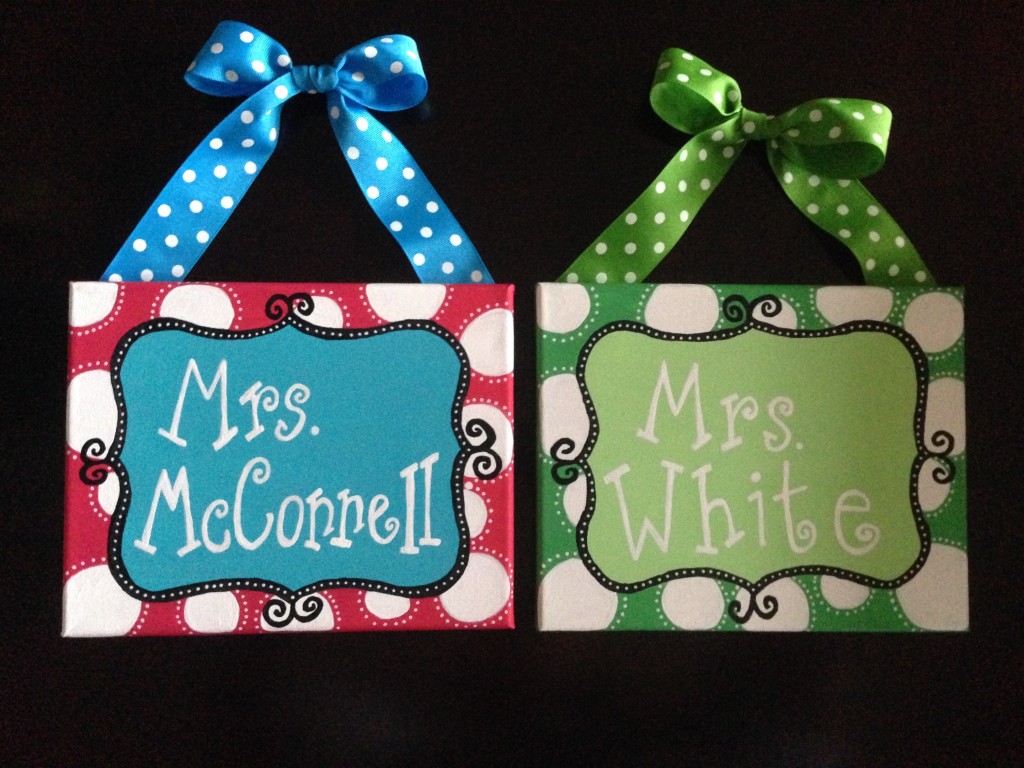 Image of Teacher Gift Canvases