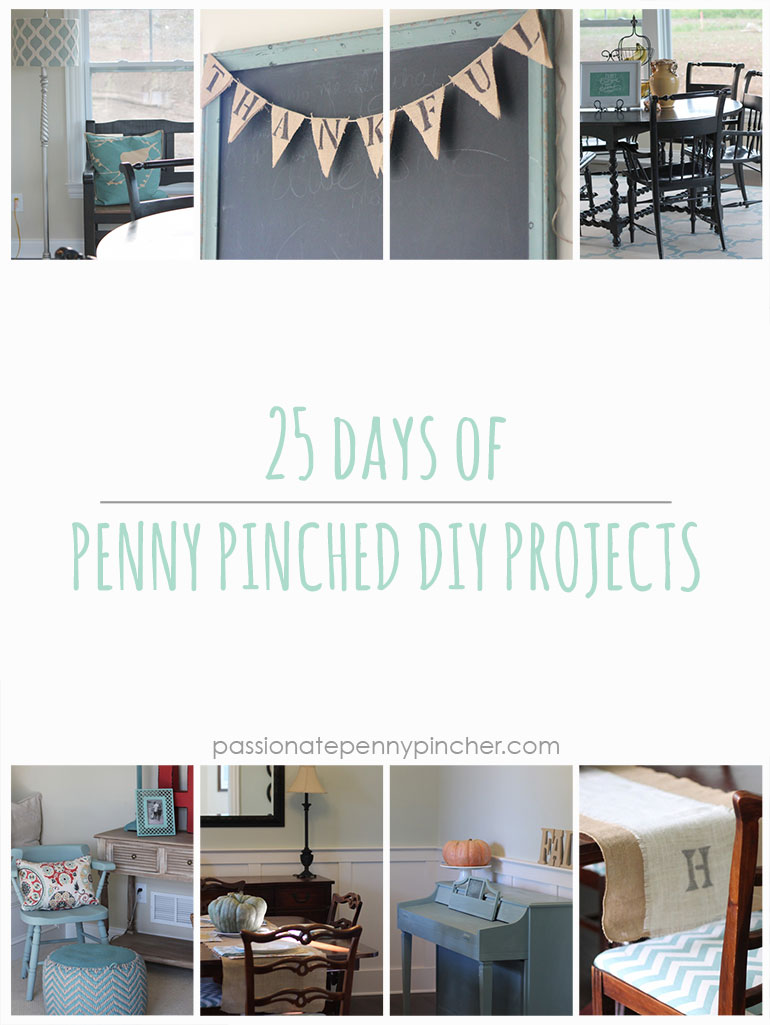 25 Days of Penny PIncher Projects graphic 25 Days of Penny PIncher Projects graphic