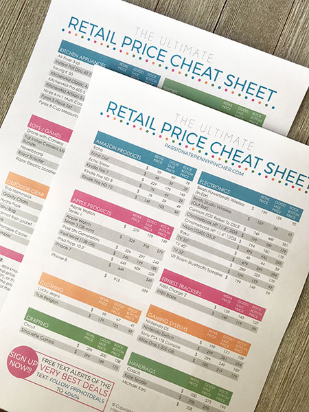 The Ultimate Retail Price Sheet Lead Magnet