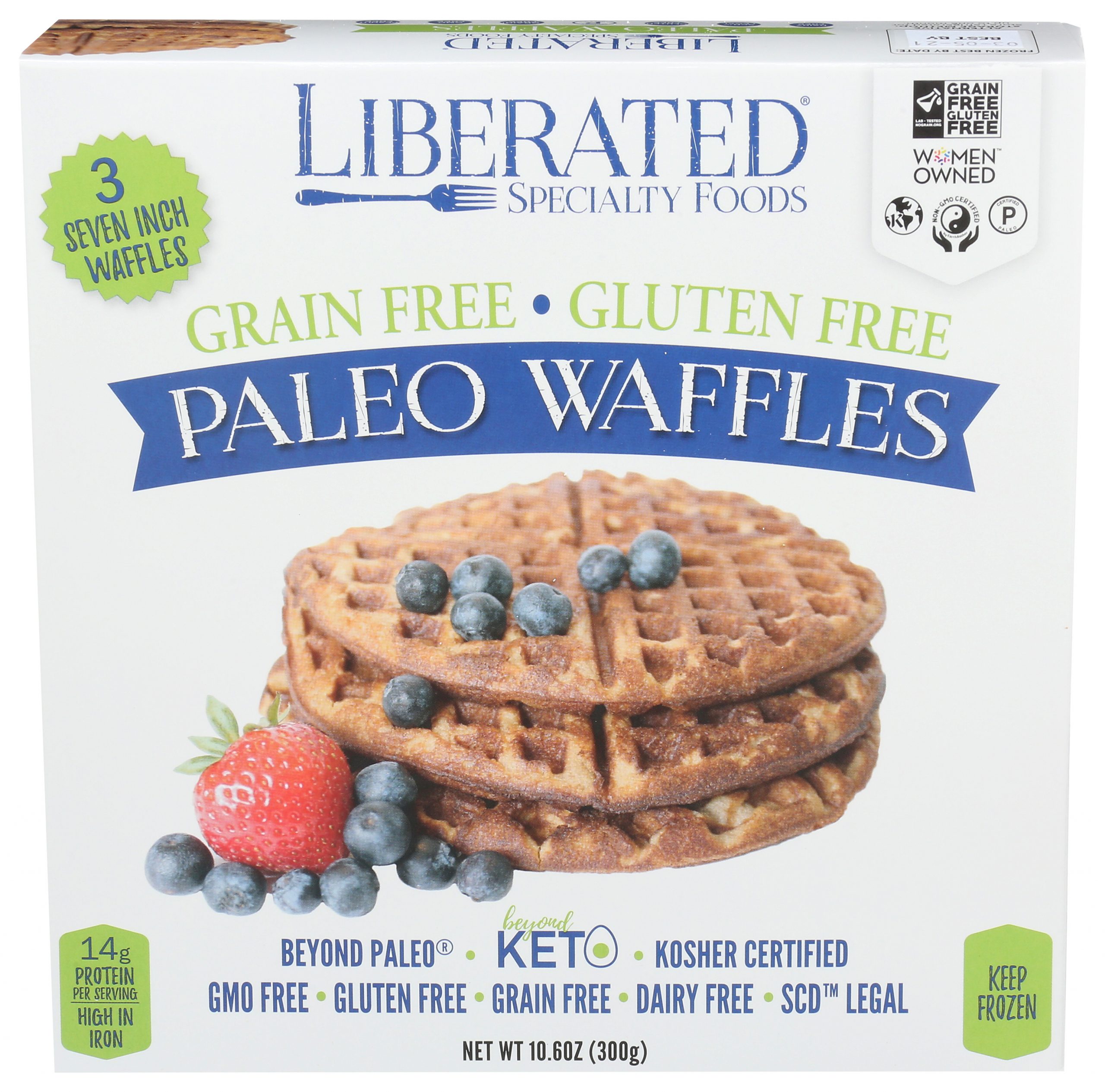 Liberated® Waffle Package Design